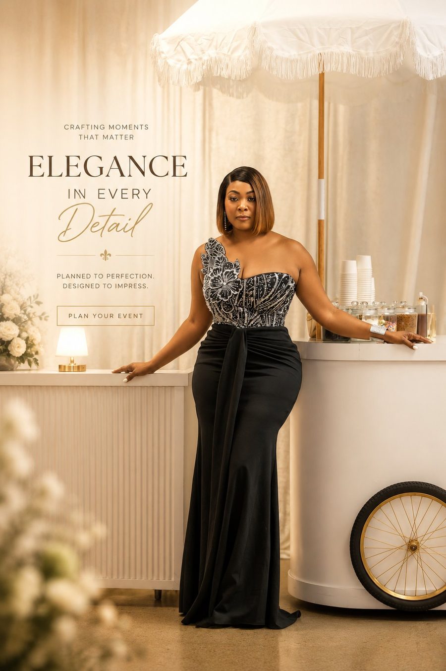 Margea, owner of First Impression Events