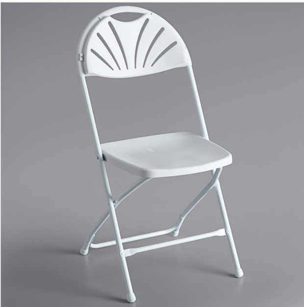 White Folding Chair