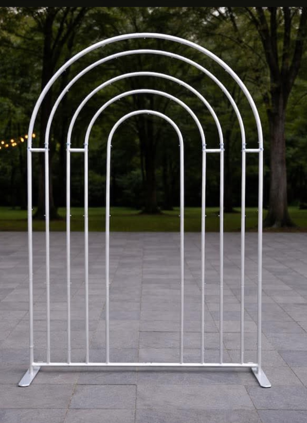 Open Arch Frame &mdash; White