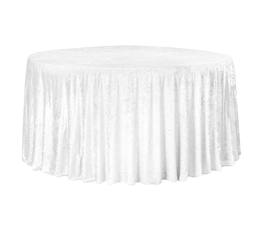 White velvet linen